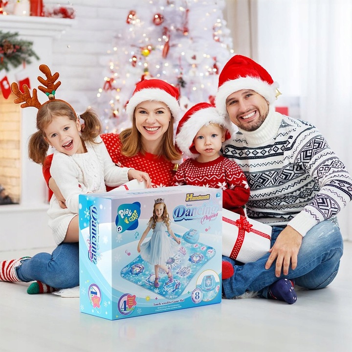 MATA DO TAŃCZENIA MUZYCZNA TANECZNA DLA DZIECI GRA INTERAKTYWNA TAŃCA ZABAW