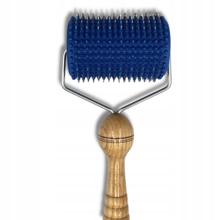 Aplikator LYAPKO WAŁEK do masażu z igłami uniwersalny GRANATOWY