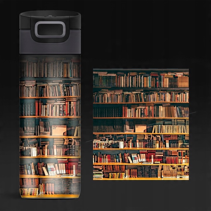 Kubek termiczny Kambukka na kawe Olympus 500ml Library termos limitowany