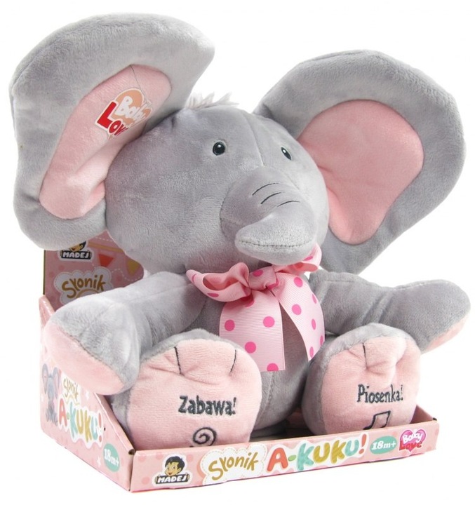 Interaktywny Słonik Akuku Makotka Mówi Madej