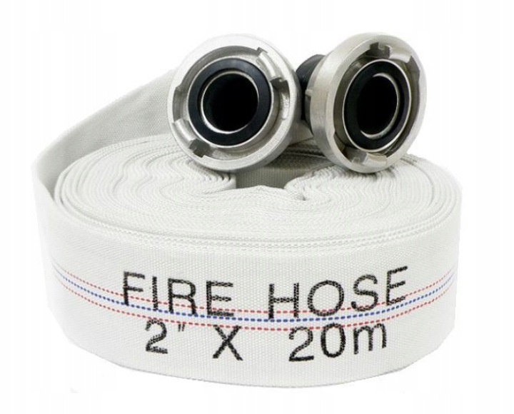 WĄŻ STRAZACKI 20M 2'' 52MM DO POMPY DO WODY SZAMBA