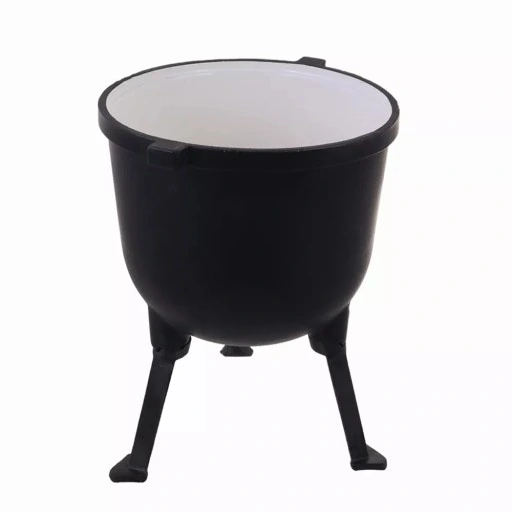 Kociołek żeliwny emaliowany garnek myśliwski 11 L