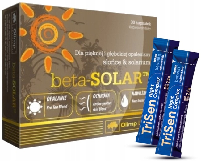 Olimp Beta Solar PIĘKNA OPALENIZNA 30 kapsułek