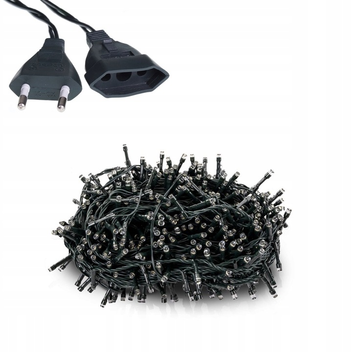 Lampki choinkowe LED LAMPKI wewnątrz 22 m 201 - 300 lampek