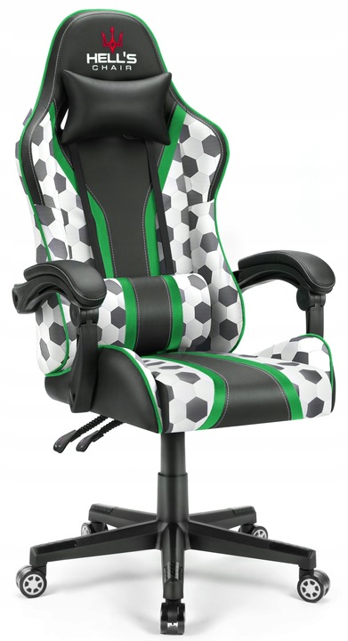 FOTEL GAMINGOWY DLA GRACZA BIUROWY HELL'S