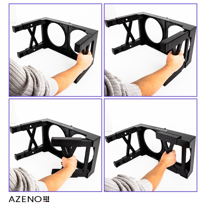 Miska dla Psa NA STOJAKU MISKA PODWÓJNA REGULOWANA DUŻA Spowalniająca 3w1