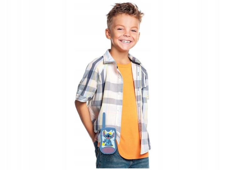 Lexibook Stitch Krótkofalówki zasięg do 200m Walkie Talkie dla dzieci 3+