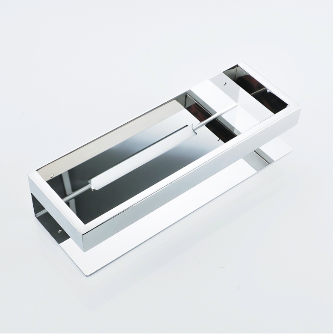 Koszyk półka łazienkowa chrom pod prysznic