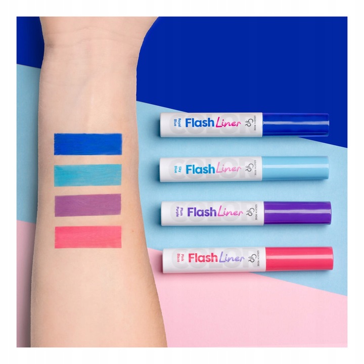 Golden Rose Flash Liner Kolorowy liner do oczu 3.5ml Róż (105)