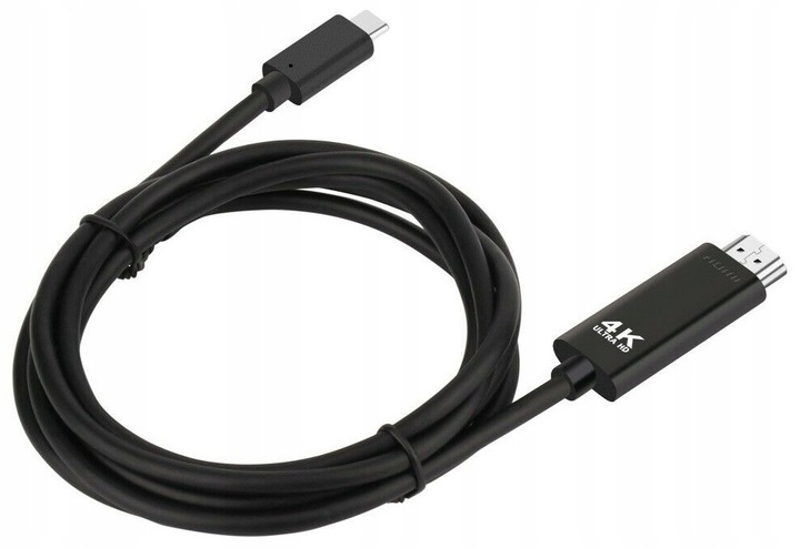 KABEL PRZEWÓD ADAPTER PRZEJŚCIÓWKA USB-C 3.1 TYP C DO HDMI 4K MHL 200cm TV