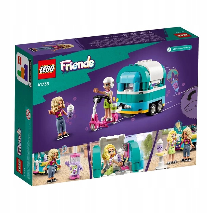 LEGO FRIENDS 6+ HULAJNOGA SKLEP Z BUBBLE TEA 41733