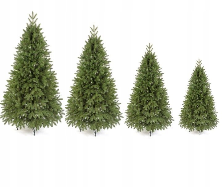 Choinka Ekskluzywna sztuczna Świerk 3D 100% PE 130 cm sylikonowa jak żywa