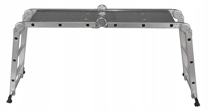 DRABINA ALUMINIOWA PRZEGUBOWA 5W1 4X3 3,5M PODEST