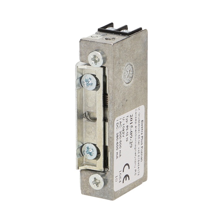 Elektrozaczep rygiel symetryczny wąski 16,5mm R5-12.10