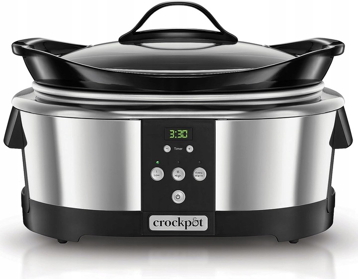 CrockPot Wolnowar 5,7l cyfrowy timer multicooker