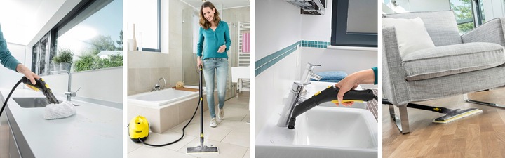 myjka parowa do fug podłóg i kafelków Karcher SC 3 EasyFix 1900W Parownica