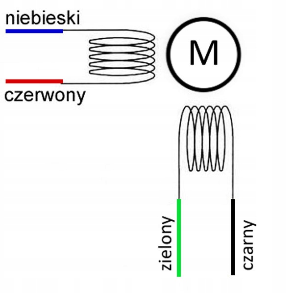 Silnik krokowy bipolarny NEMA17 1,5A 7kg.cm typ 42HS60-1504JA05-D21
