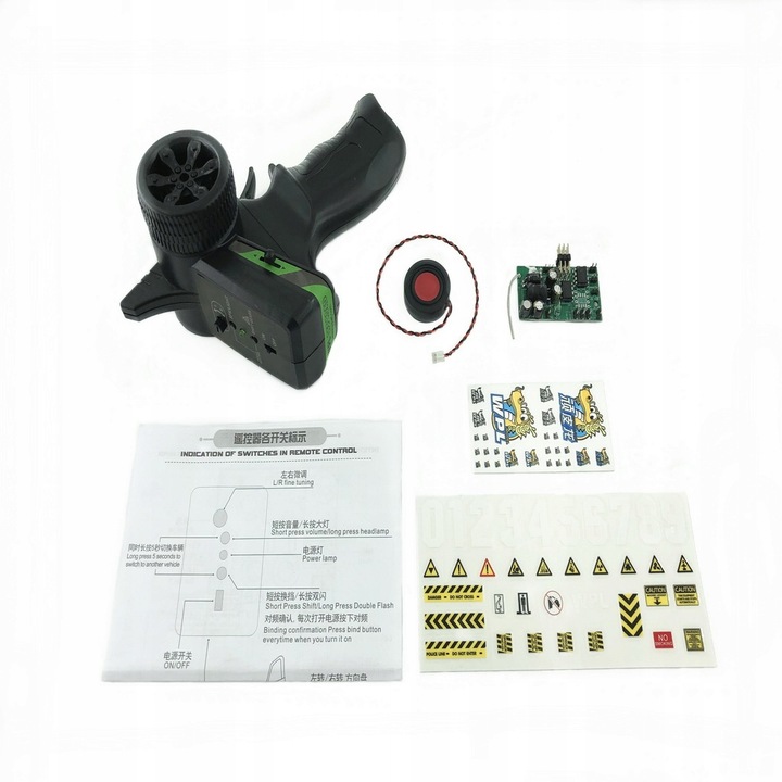 Zestaw dźwiękowy drugiej generacji Ulepszone części do WPL B14K B24K C14