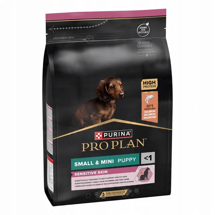 PRO PLAN SMALL & MINI ŁOSOŚ PUPPY 3KG