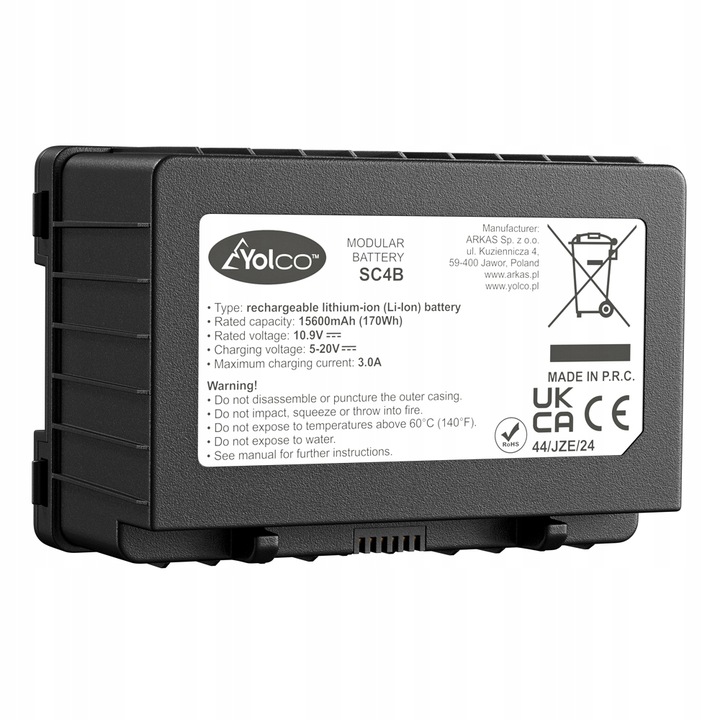 BATERIA MODUŁOWA DO LODÓWEK YOLCO SC4B BCX30/40/50 ET8/18 TCX50/60 GCX37/47
