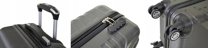 DUŻA WALIZKA PODRÓŻNA ABS SUNBAG - MODEL APUS 8082 KOLORY