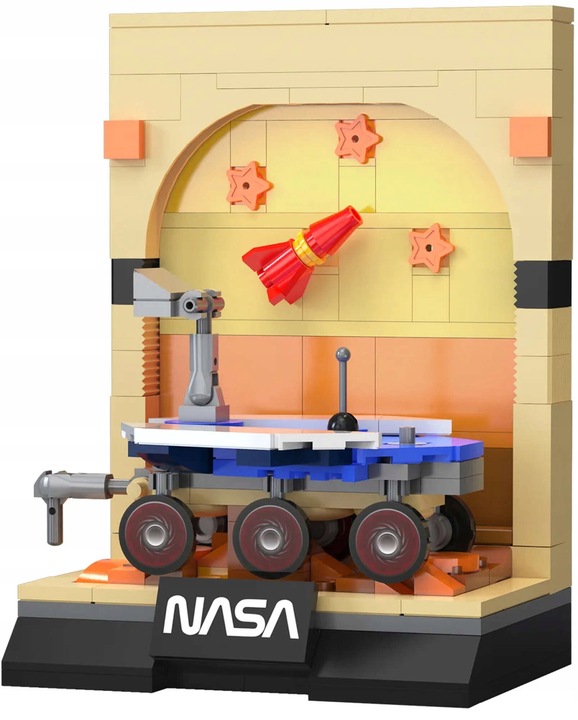 DUŻY ZESTAW KOSMICZNY KLOCKI KONSTRUKCYJNE CADA NASA WYSTAWA 1182 ELEMENTÓW