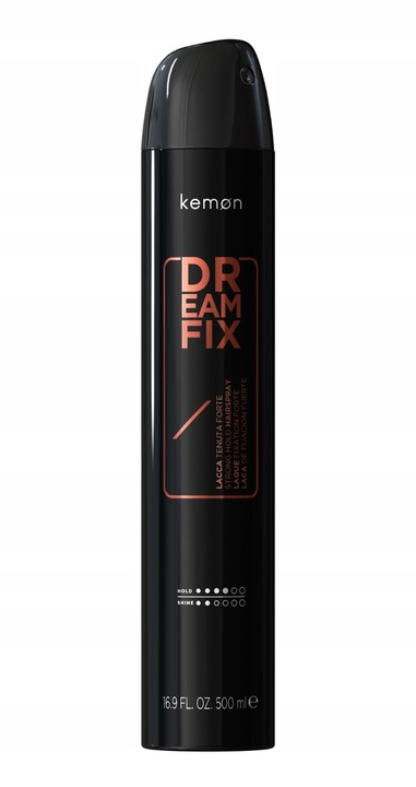 KEMON Hair Style DREAMFIX Poziomkowy Mocny Lakier do włosów 500ml