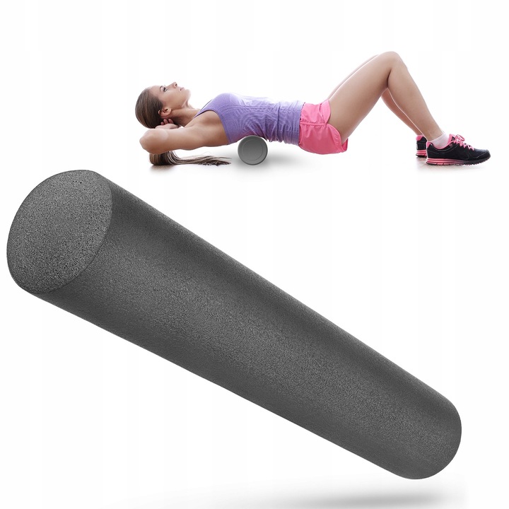 Wałek roller do masażu ćwiczeń EPE 90x15cm Gymtek