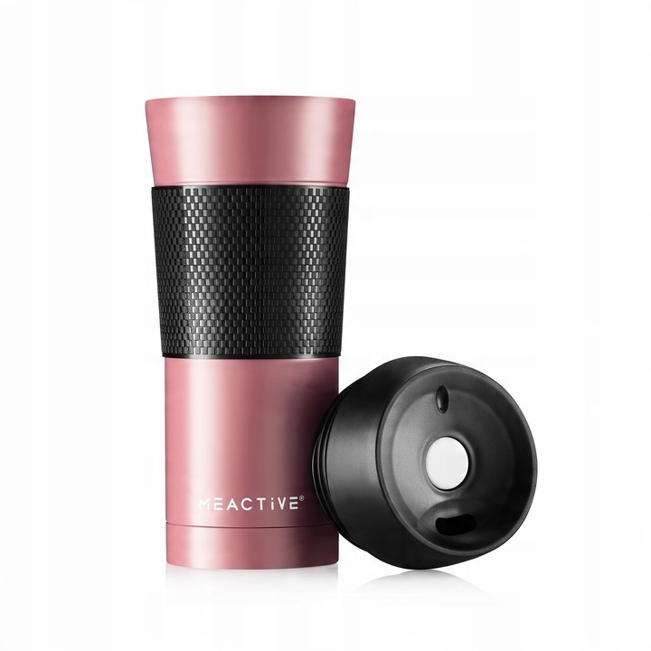 Kubek termiczny TERMOS GORĄCE NAPOJE Kawa Herbata SZCZELNY 400ml MEACTIVE