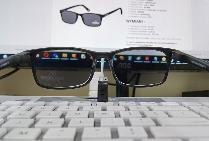 OKULARY PRZECIWSŁONECZNE KOREKCYJNE PLUSY OPRAWKI