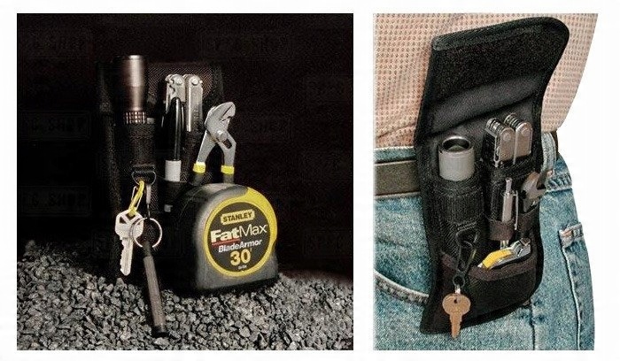 Nite Ize - Duży Pokrowiec Etui Organizer EDC XL - Czarny