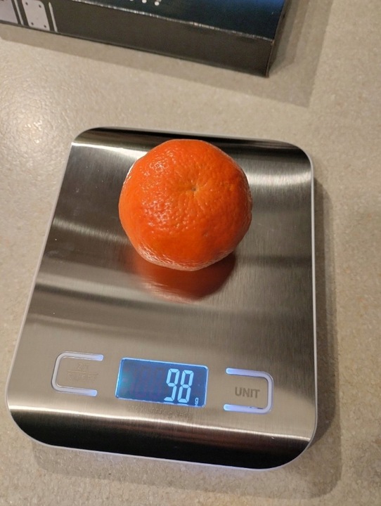 ELEKTRONICZNA PRECYZYJNA WAGA KUCHENNA DO 10KG SREBRNA LCD +BATERIE GRATIS