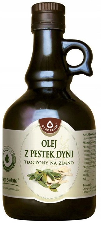 Oleofarm Olej z pestek dyni nierafinowany 500 ml