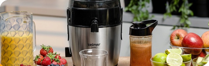 ZELMER SOKOWIRÓWKA ZJE4800 800W SANO Anti-drip CAŁE OWOCE