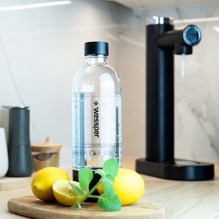 Saturator Soda Maker Wessper do gazowania wody nabój CO2 cylinder butelka