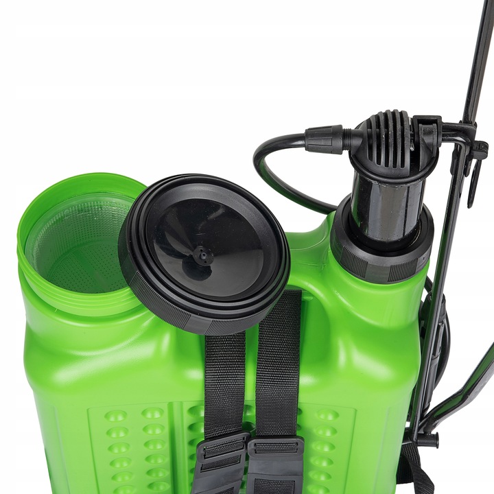 OPRYSKIWACZ RĘCZNY CIŚNIENIOWY PLECAKOWY DŁUGA LANCA 4x DYSZE JOHNGREEN 16L
