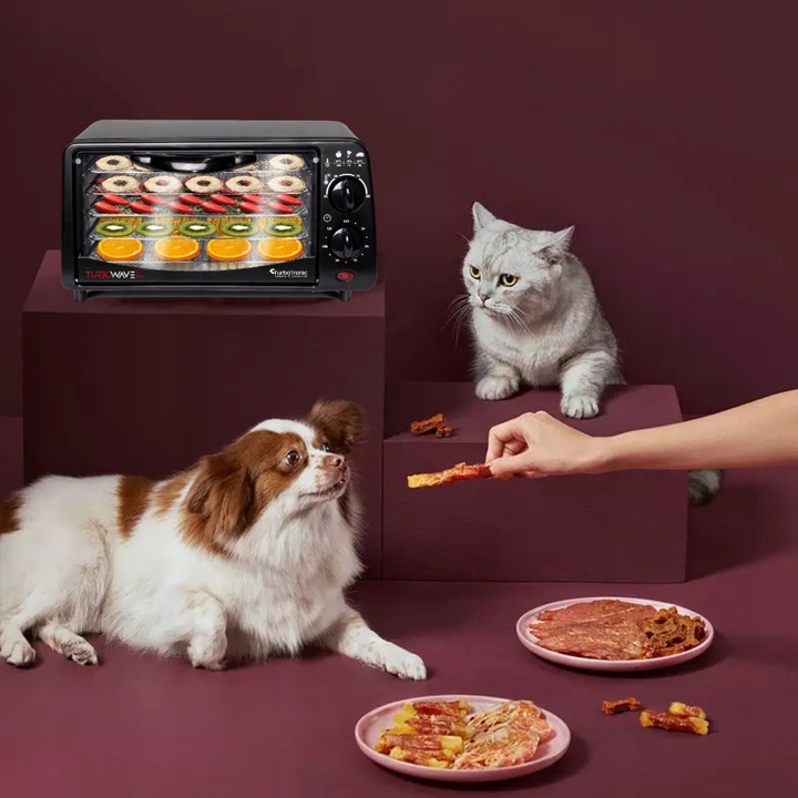 Suszarka do grzybów warzyw owoców TurboTronic DEHYDRATOR 350W poj. 9L