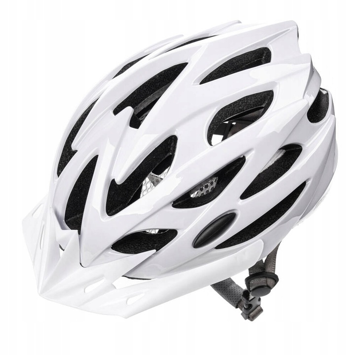 Kask rowerowy z daszkiem lekki regulowany na rower Meteor Marven M 55-58 cm
