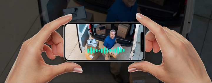 KAMERA NA BATERIE BEZPRZEWODOWA AUDIO IP WIFI 3MPX DWUSTRONNE AUDIO SLOT SD