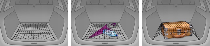 SIATKA DO BAGAŻNIKA VOLVO XC60 II AUTOSIATKA 2017-