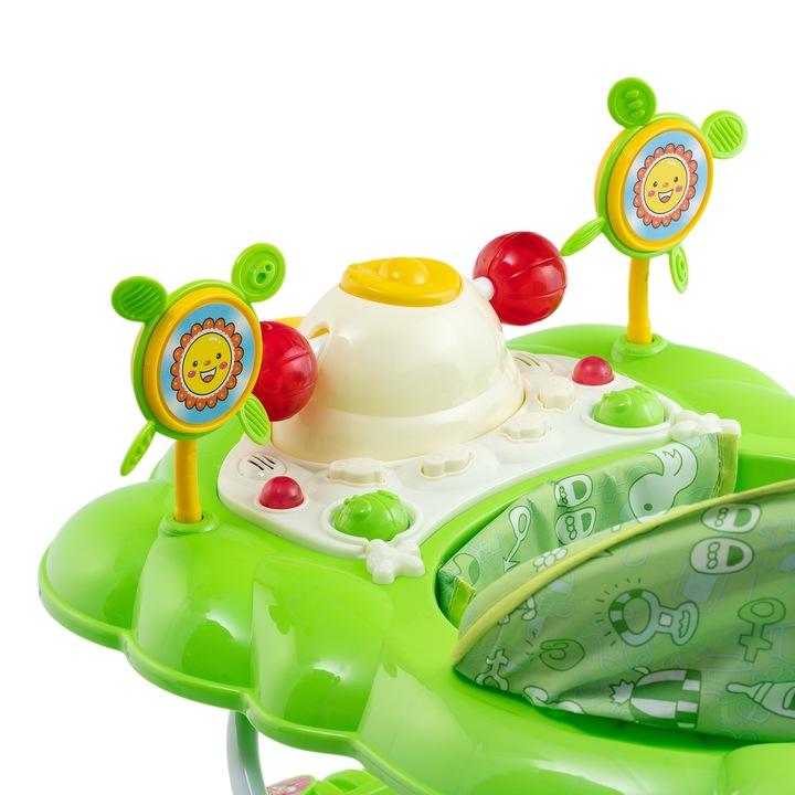 INTERAKTYWNY CHODZIK JEŹDZIK DLA DZIECI SKŁADANY 3 KOLORY KACZUSZKA