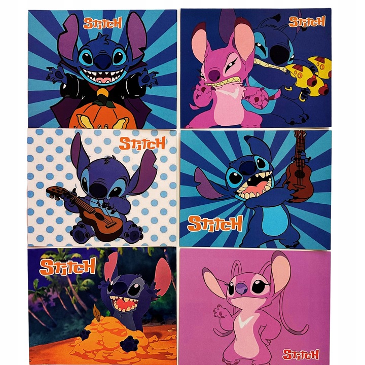 DŁUGOPIS 3D LILO I STICH ZESTAW PREZENT WKŁADY PEN DRUKARKA SZABLONY STITCH