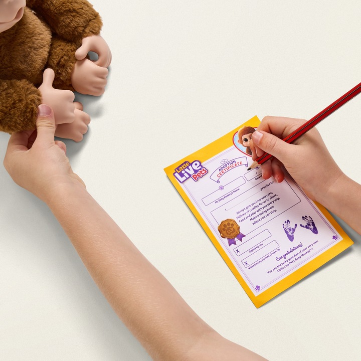 Moose Toys Little Live Pets Mała Małpka Mango interaktywna 26558