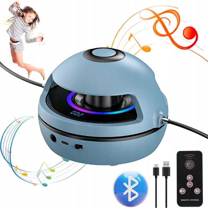 SKAKANKA AUTOMATYCZNA INTELIGENTNA BLUETOOTH REGULOWANA 10 PRĘDKOŚC TRENING