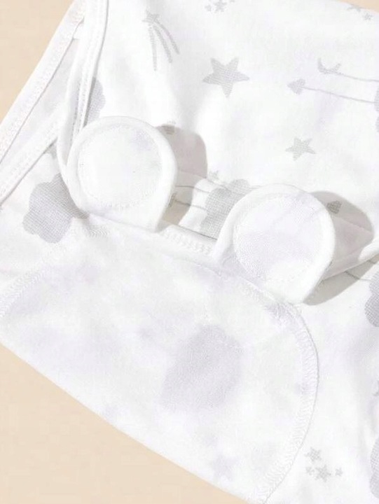 Otulacz dla niemowląt kokon becik śpiworek +CZAPKA