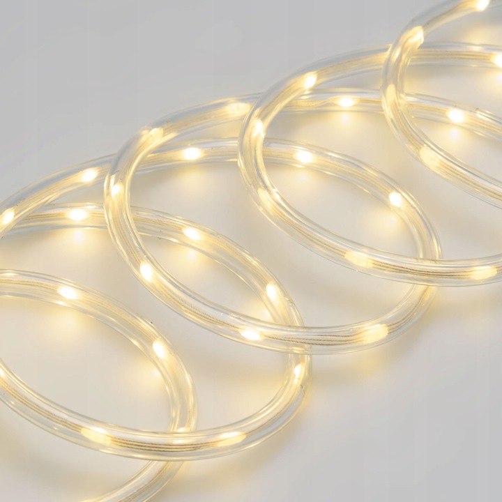 Wąż świetlny lampki choinkowe LED 20 m Ciepło Biały