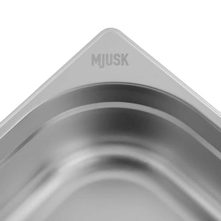 POJEMNIK GASTRONOMICZNY GN 1/2 150 mm STAL NIERDZEWNA 8.9 L MJUSK