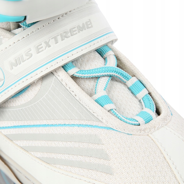 ROLKI REGULOWANE DAMSKIE MŁODZIEŻOWE KAUCZUKOWE ŁYŻWOROLKI ROZMIAR 39-42