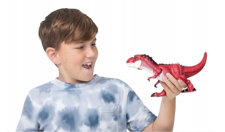 ROBO ALIVE DINO Interaktywny ZURU DINOZAUR TYRANOZAUR T-REX Dźwięk i Ruch