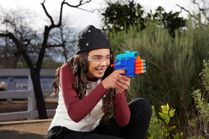 PISTOLET NERF ELITE 2.0 PROSPECT QS-4 WILD EDITION +CELE +OPASKA +STRZAŁKI